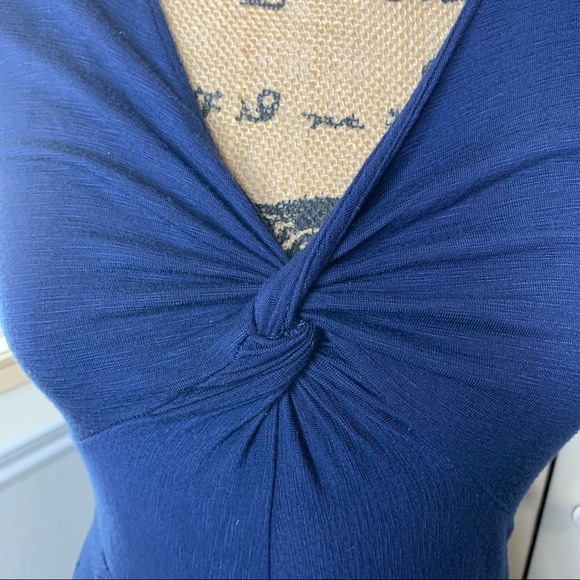 Dolan Anthropologie T-Shirt Twist Top Dress - Picture 5 of 12